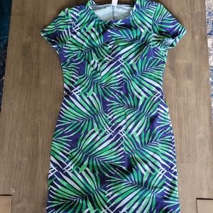 Tropical Tshirt Dress